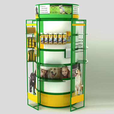 brend-zone island for petfood