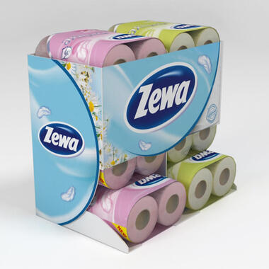 brand display for toilet paper packages