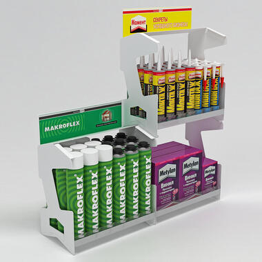modular  display for household chemicals
