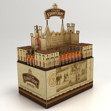 pallet size display for  drinks (alcohol)